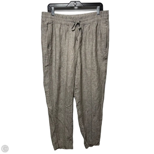 Pants Linen By Athleta In Brown, Size: L