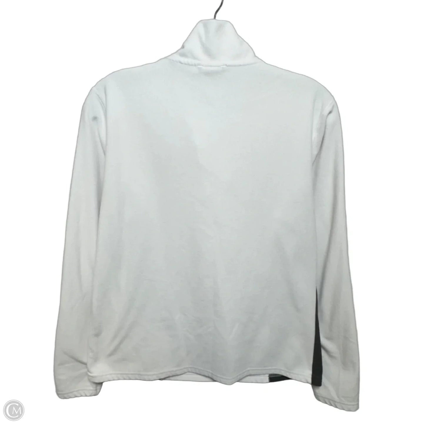Athletic Jacket By The North Face In White, Size: L