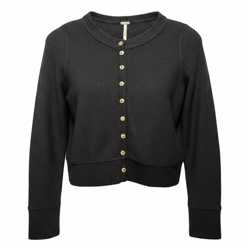 Sweater Cashmere By Free People In Black, Size: XS