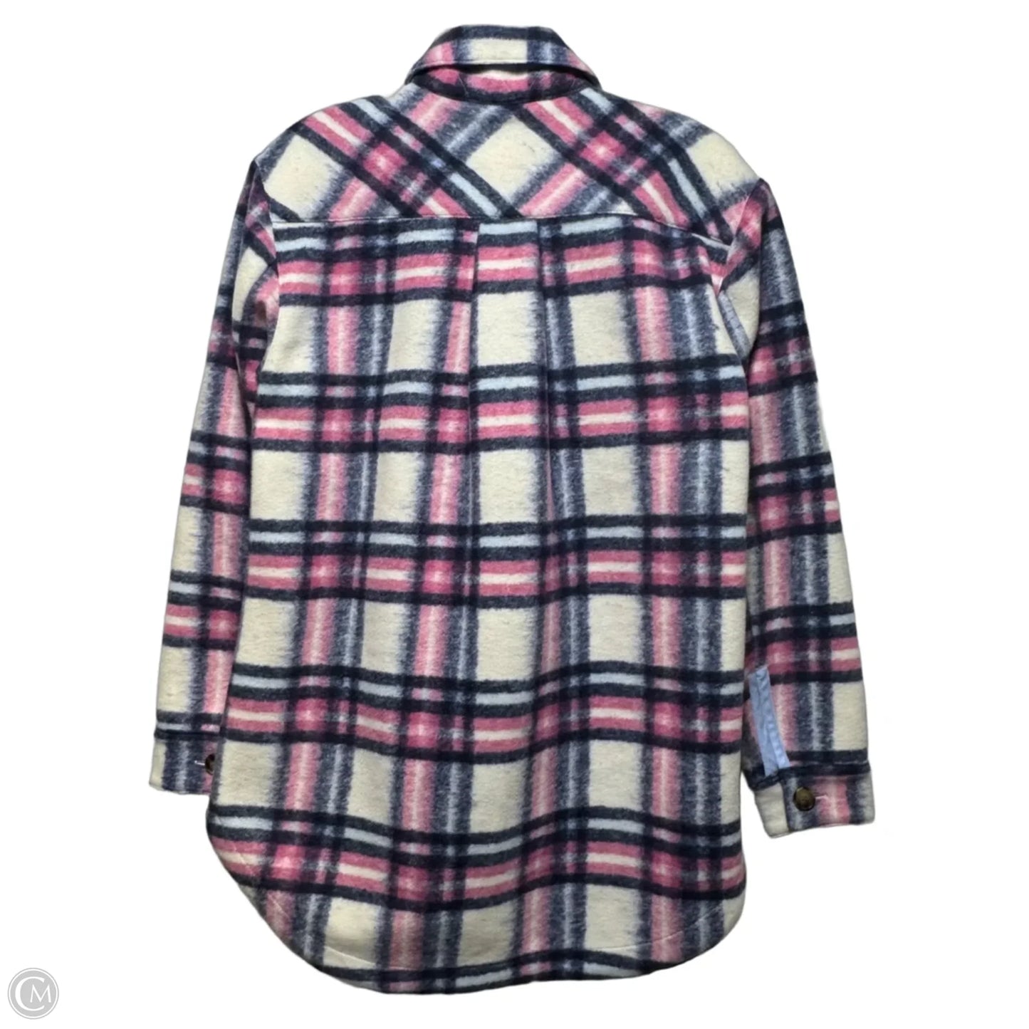 Jacket Shirt By Vineyard Vines In Plaid Pattern, Size: Xxs