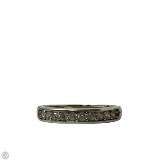 Sterling Silver & Channel Set CZ Anniversary Band By Cmc