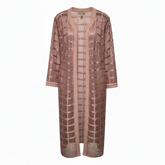 Kimono By Maya Brooke In Mauve, Size: 12