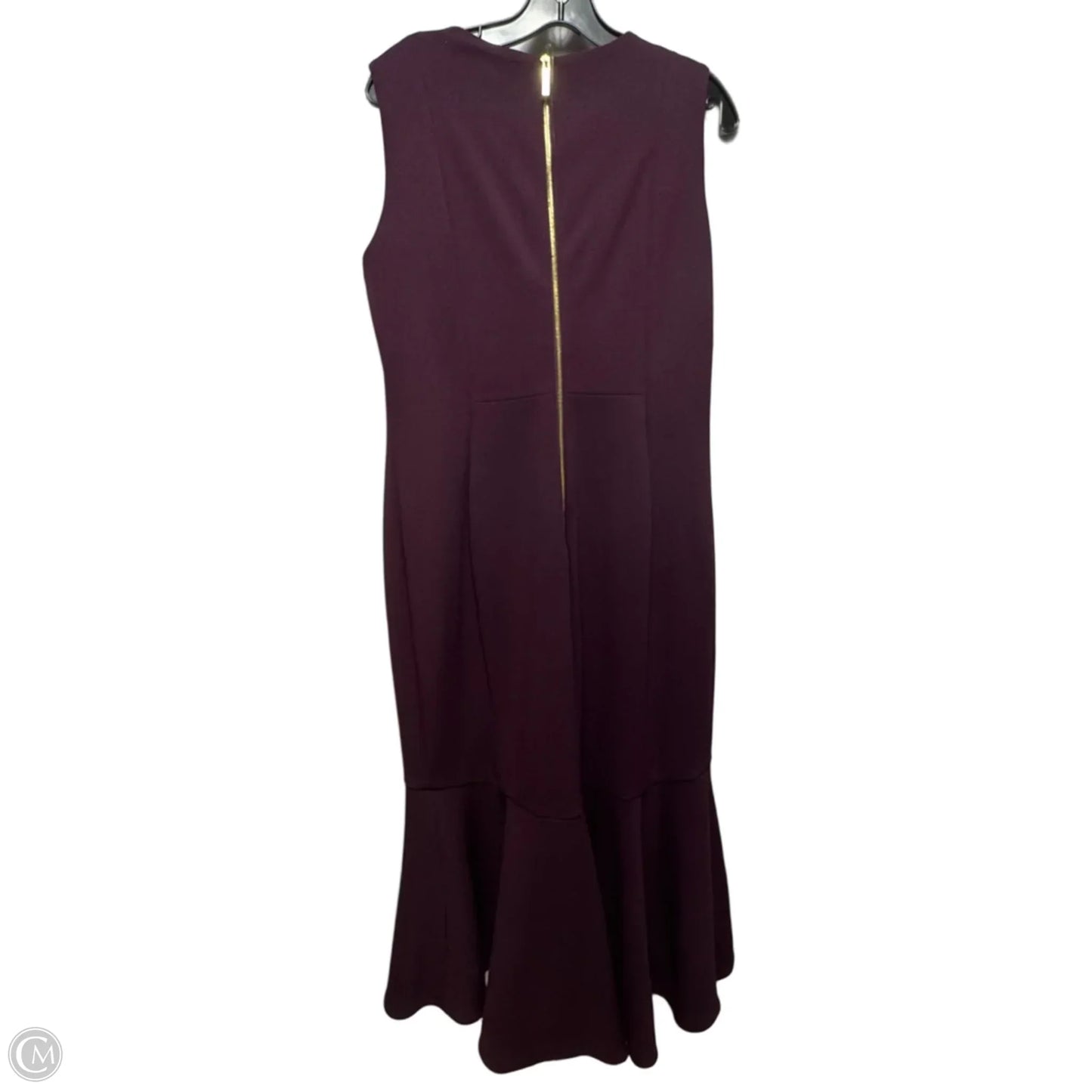Dress Casual Maxi By Calvin Klein In Purple, Size: 12