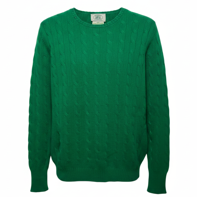 Sweater Cashmere By McCulley’s In Green, Size: S
