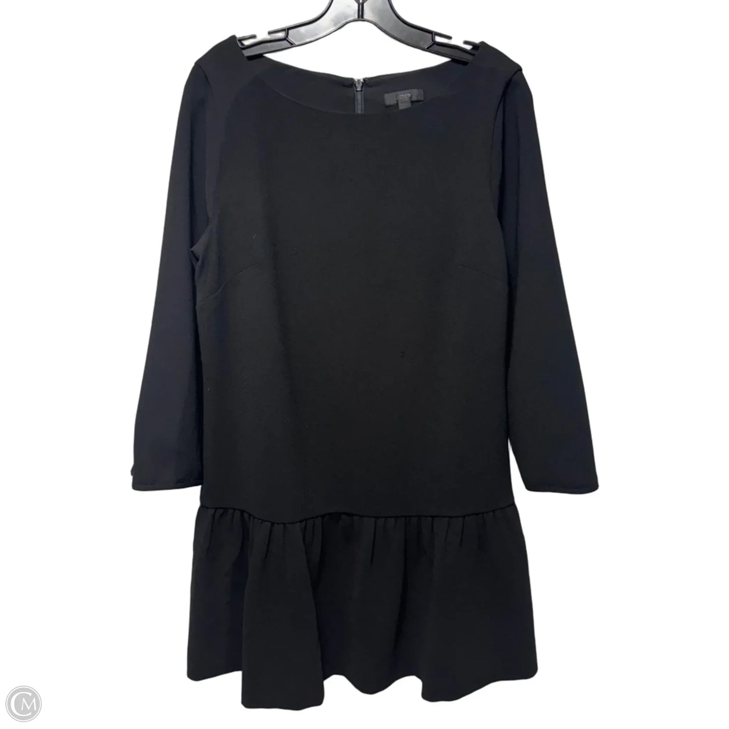Drop Waist Midi Dress By J. Crew In Black, Size: 10