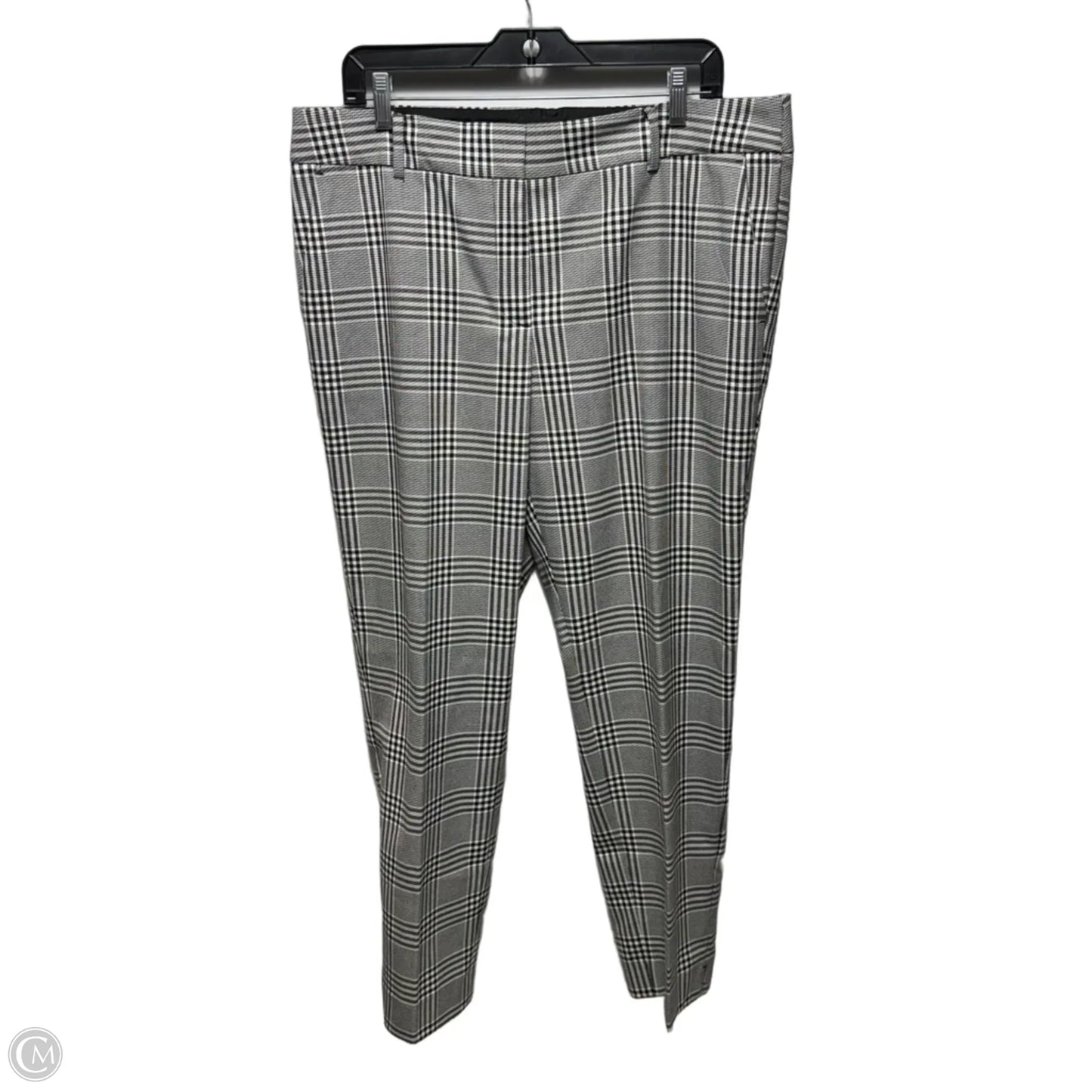 Hampshire Ankle Pants Dress By Talbots In Plaid Pattern, Size: 14