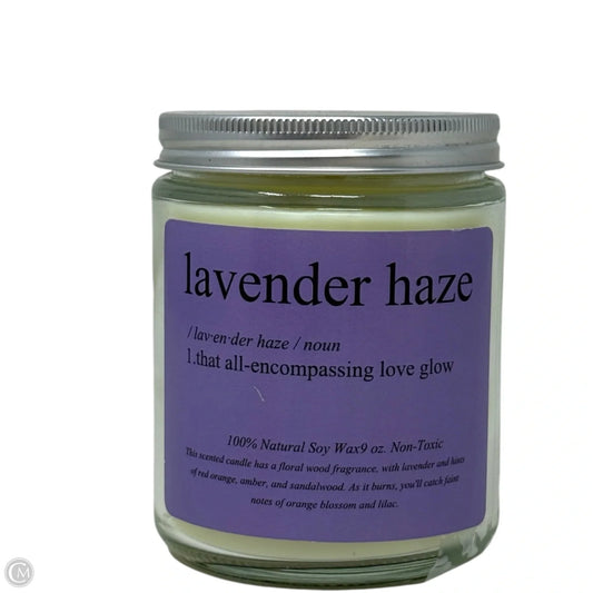Lavender Haze 9 oz Soy Candle By Taylor Candle