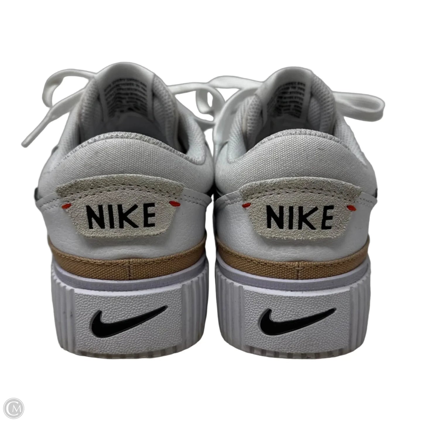 Shoes Athletic By Nike In Black & White, Size: 7.5
