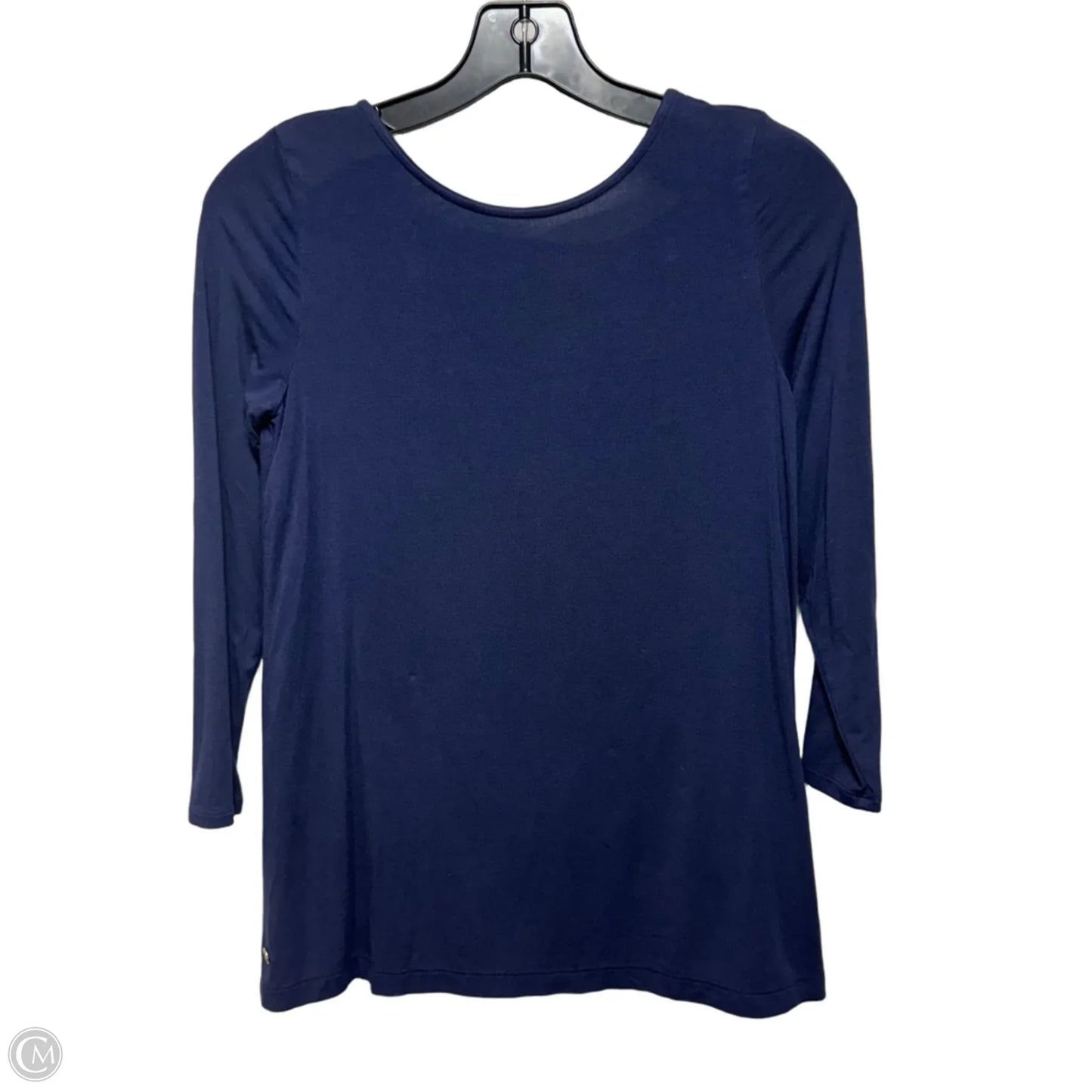 Top Long Sleeve Designer By Lilly Pulitzer In Navy, Size: Xs