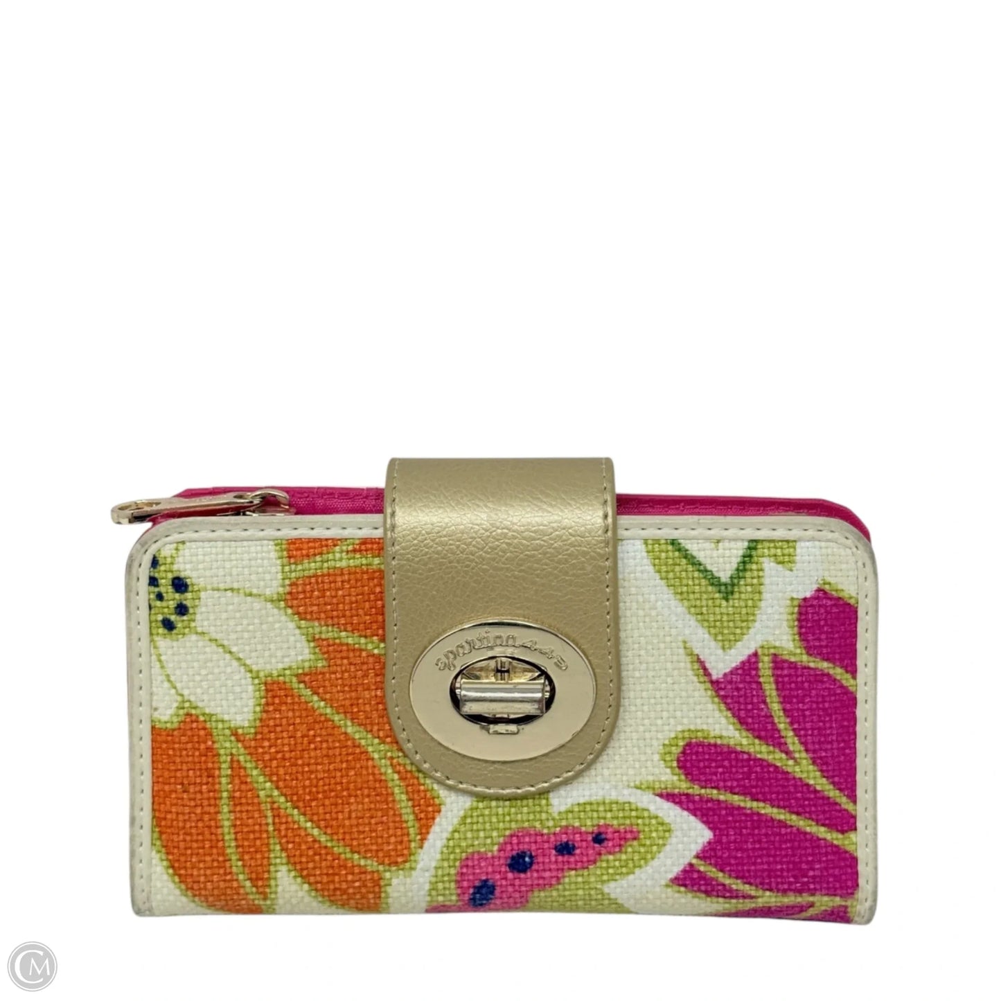 Carson Cottage Snap Wallet By Spartina, Size: Medium