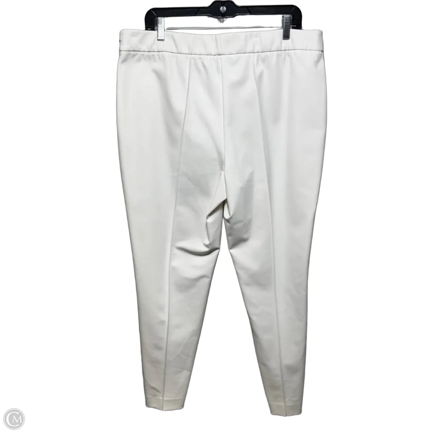 Gramercy Pants Designer By Lafayette 148 In White, Size: 16