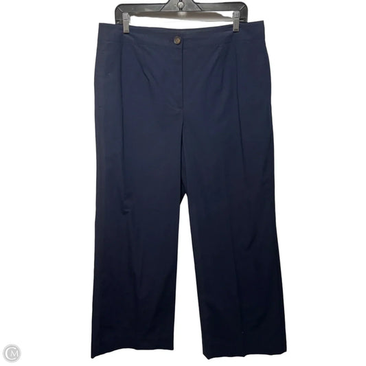 Pants Dress By Talbots In Navy, Size: 14