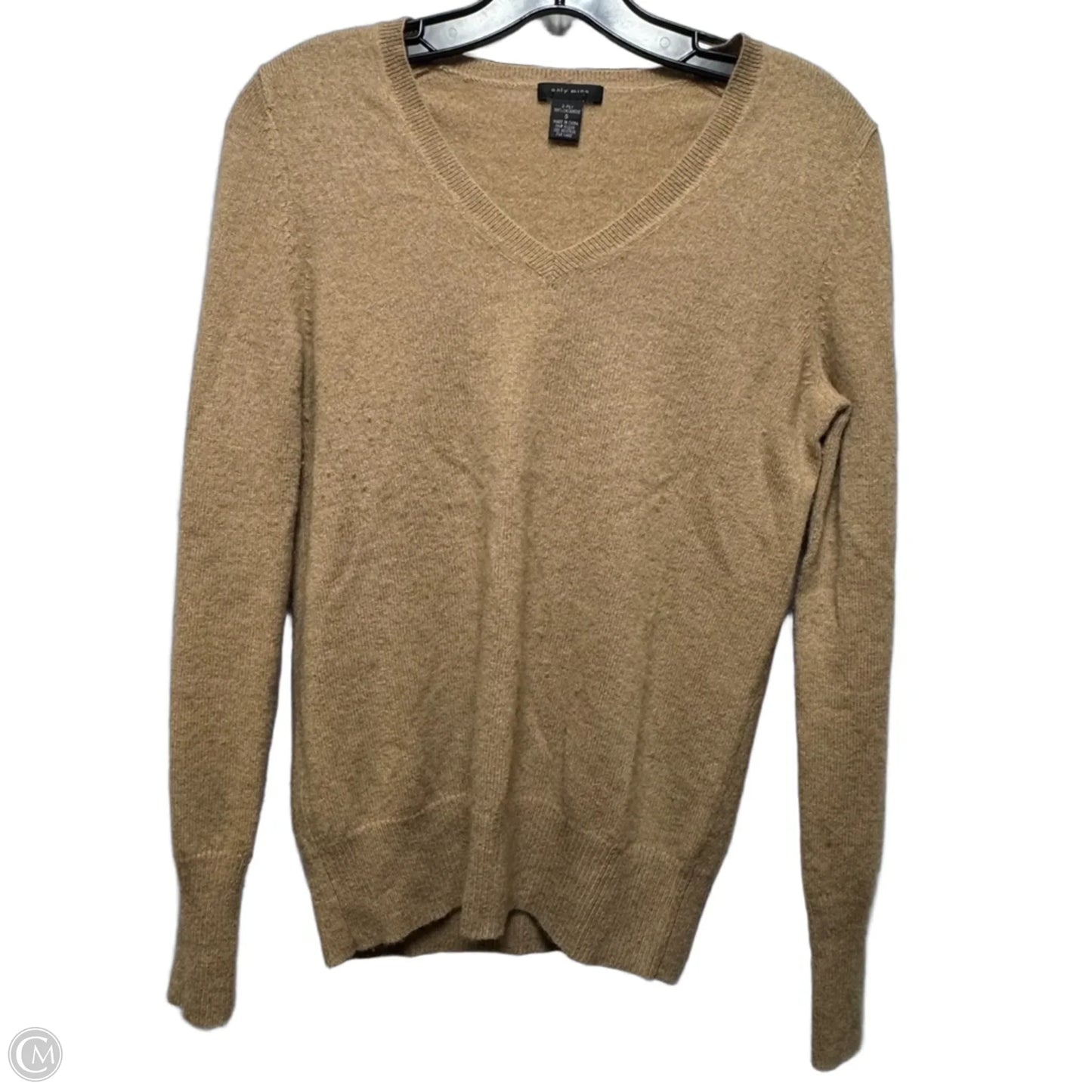 Sweater Cashmere Only Mine In Tan, Size: S
