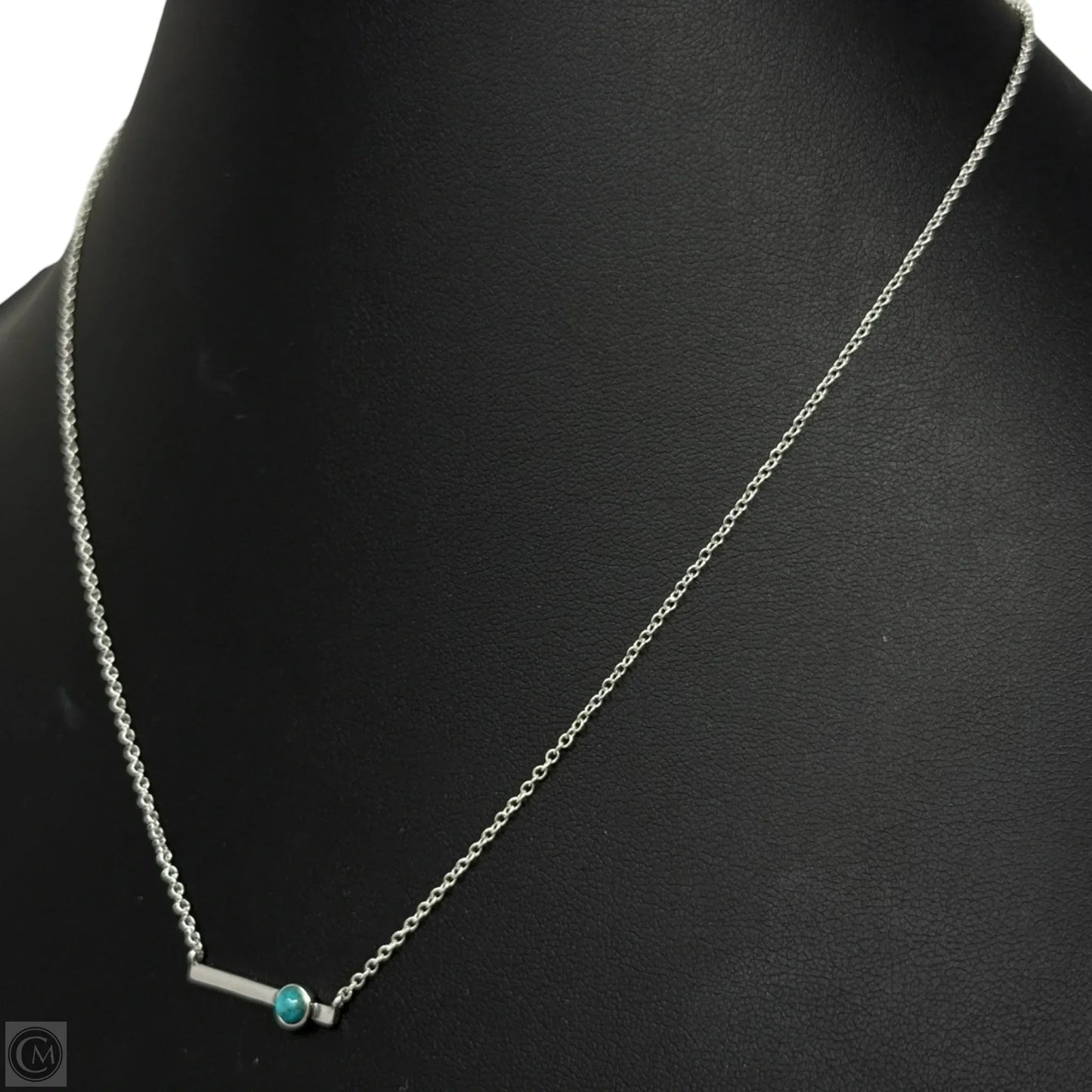 Silver Lining Sterling Silver & Turquoise Necklace By Silpada