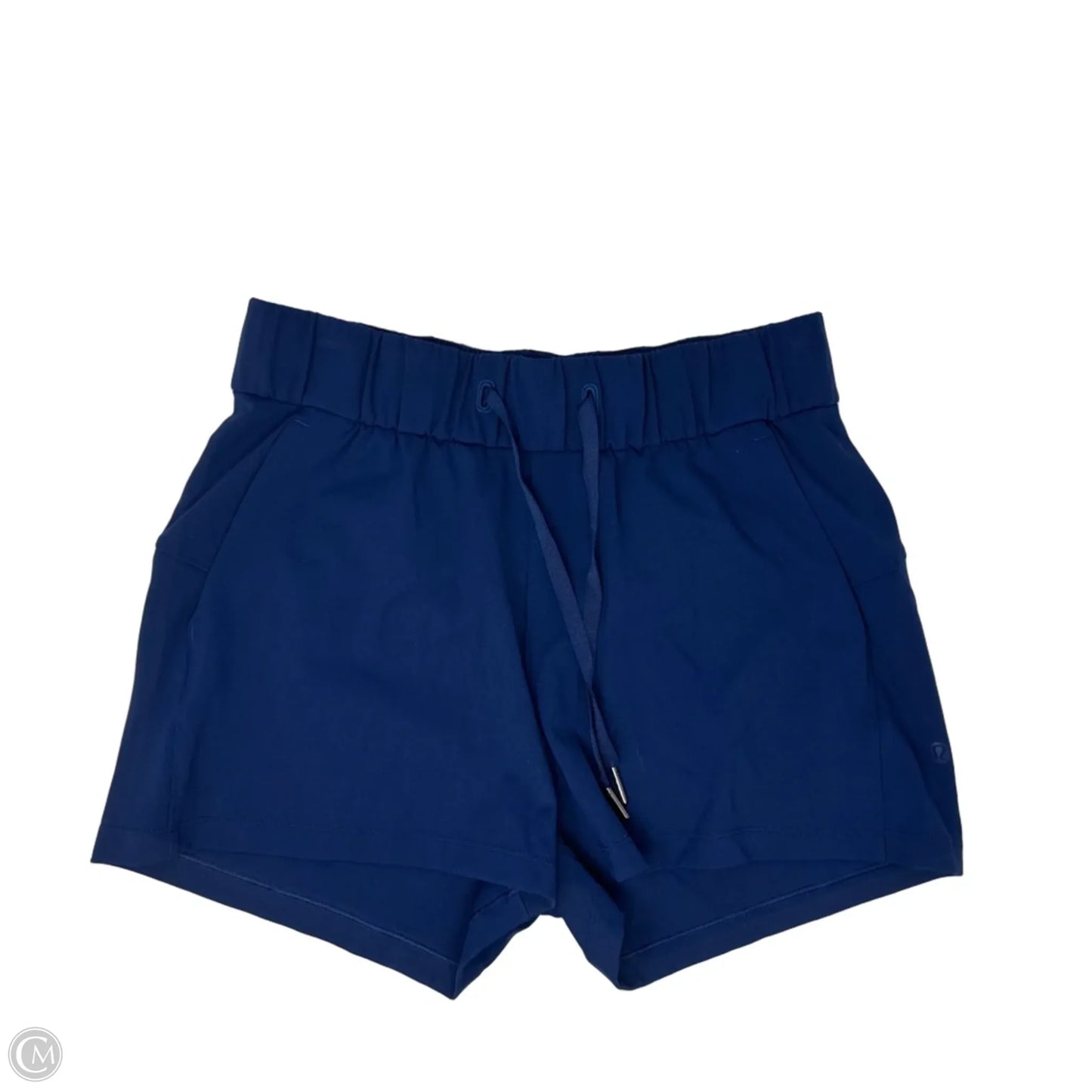Athletic Shorts By Lululemon In Blue, Size: 4