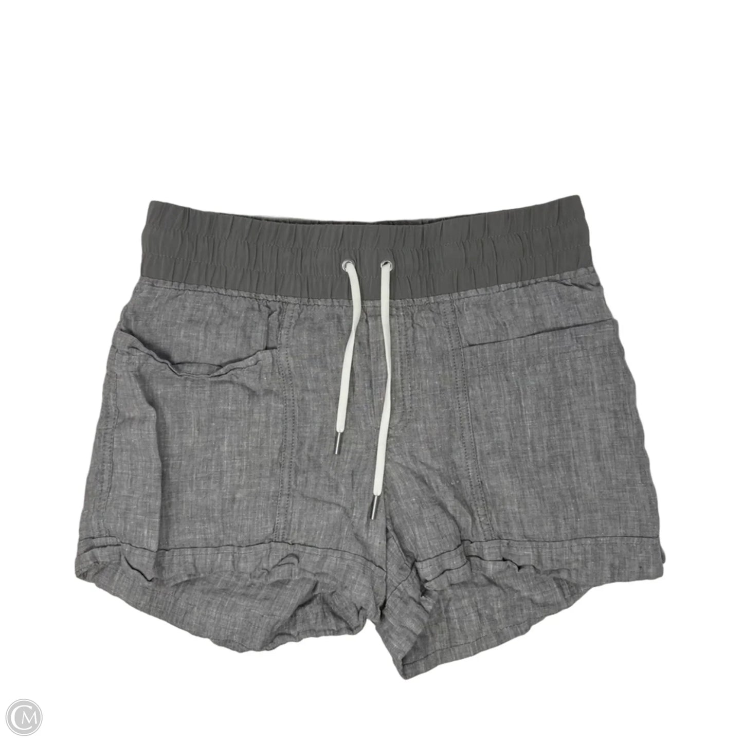 Linen Shorts By Athleta In Grey, Size: 4