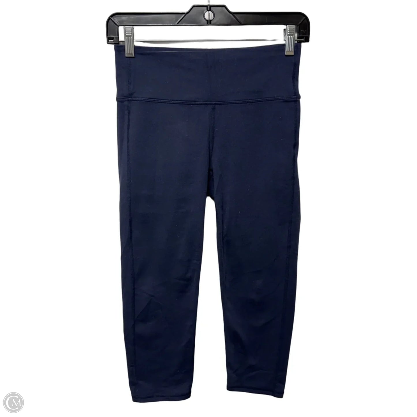 Athletic Leggings Capris By Athleta In Navy, Size: S