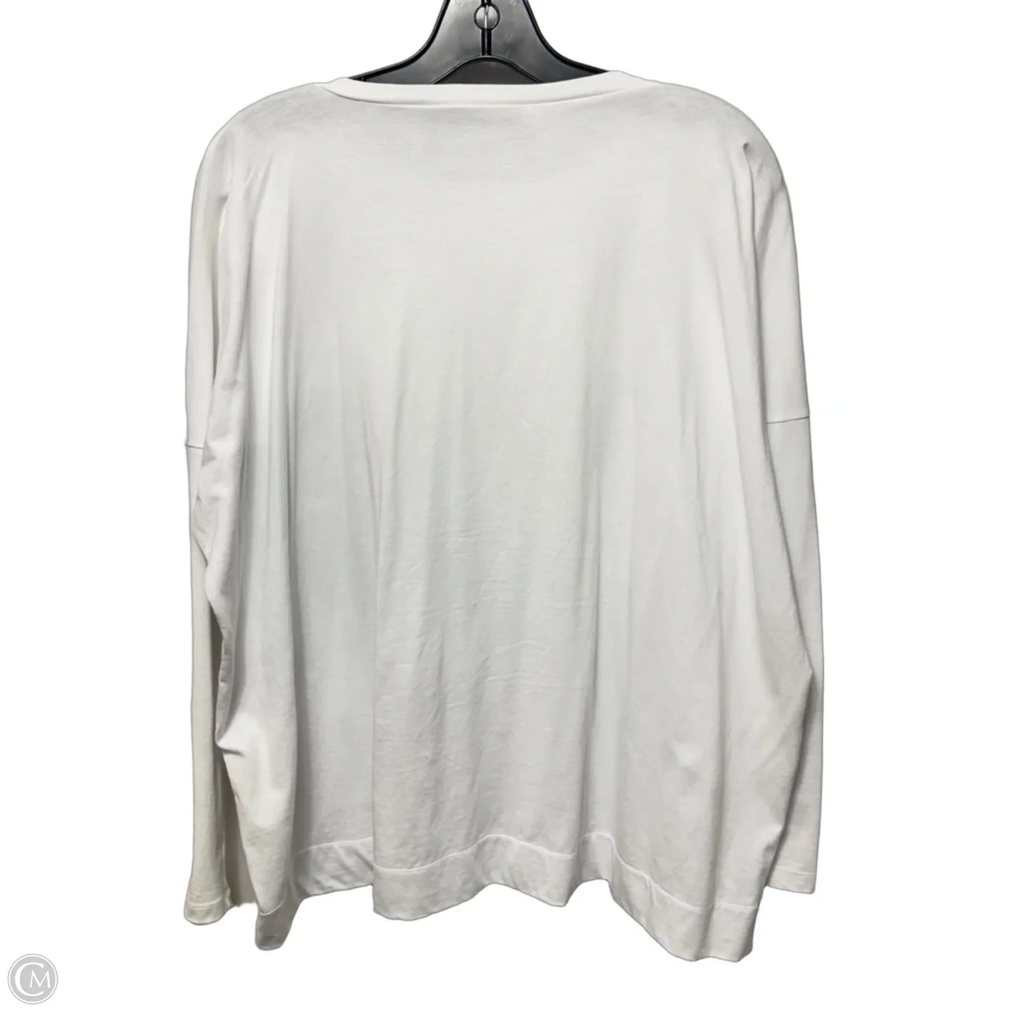 Abstract Top Long Sleeve By Ozai n Ku In Black, Size: M