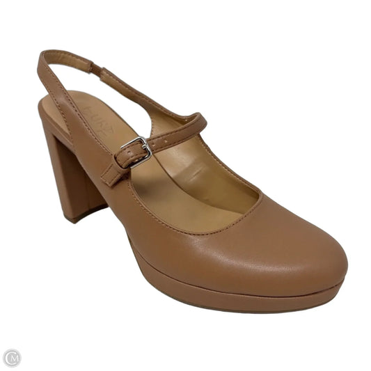 Berlin-Sling Mary Jane Pumps By Naturalizer In Brown, Size: 7.5