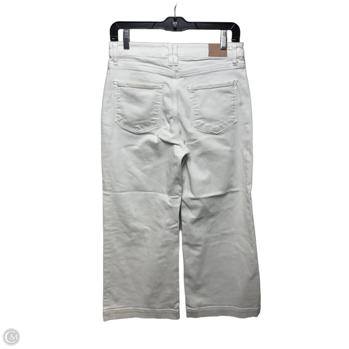 Jeans Anessa Cropped By Paige In White, Size: 8/29