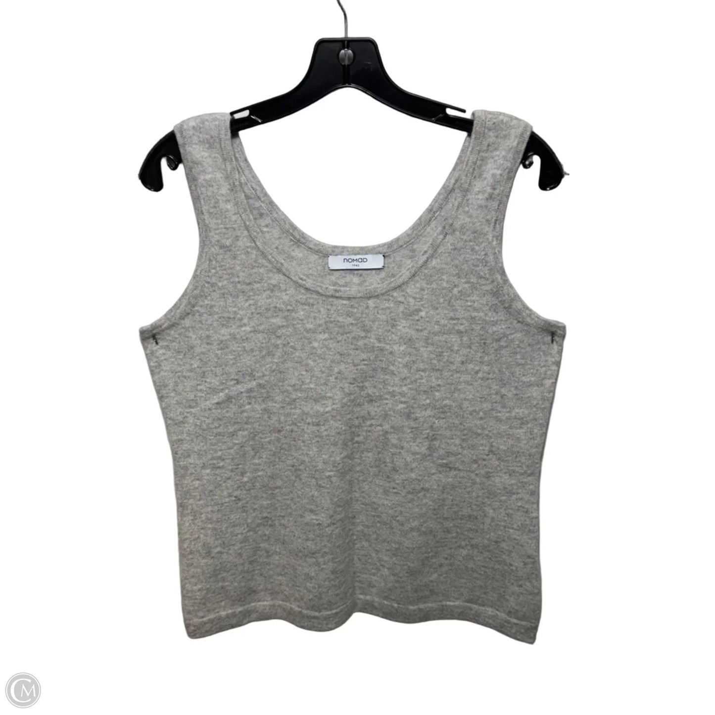 Sweater Sleeveless Cashmere By Nomad In Grey, Size: L