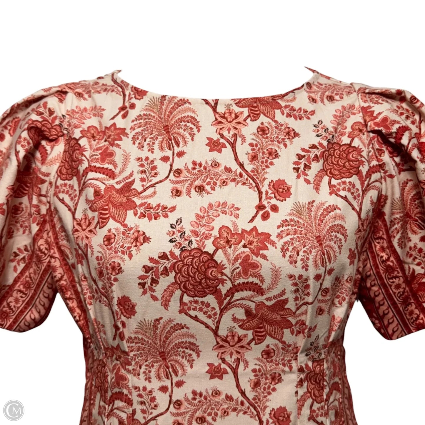 Angelica Maxi Dress By Trish Scully In Pink & Cream, Size: S