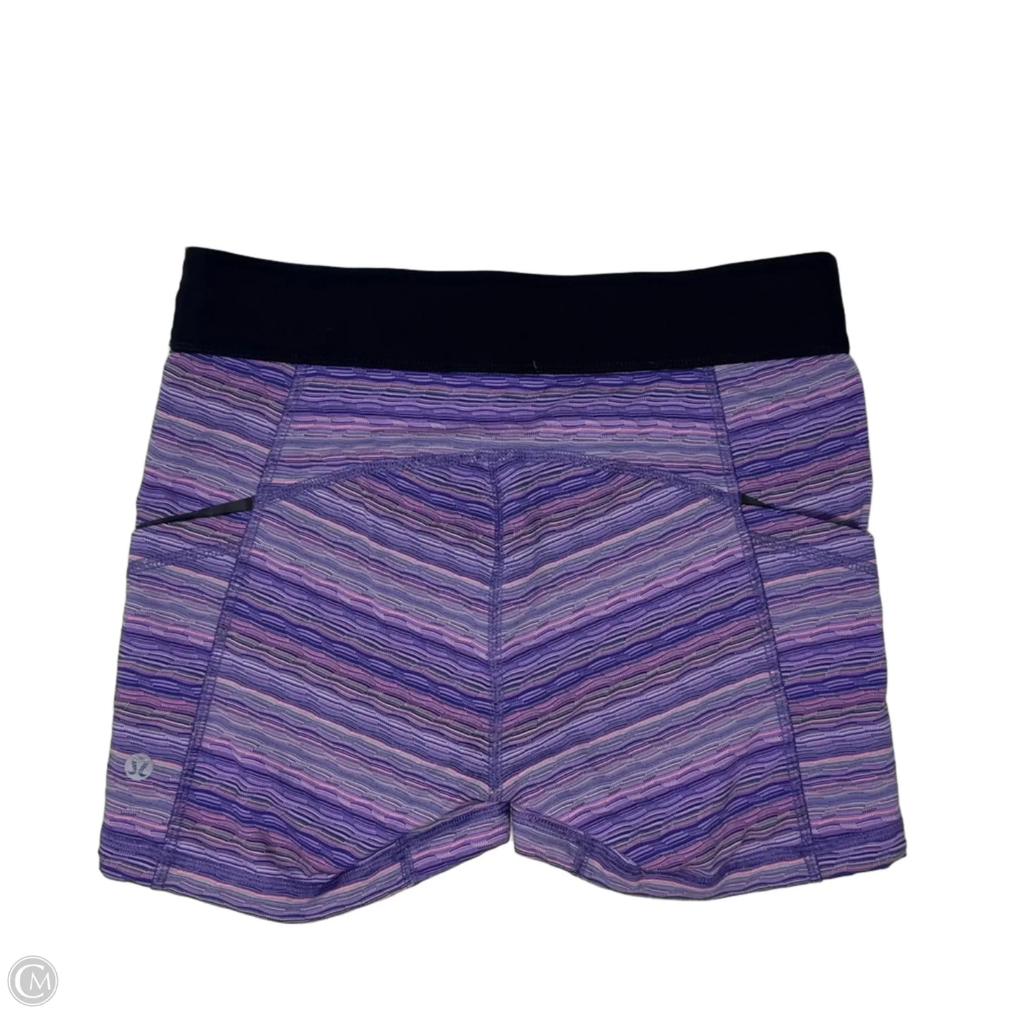 Athletic Shorts By Lululemon In Purple, Size: 6