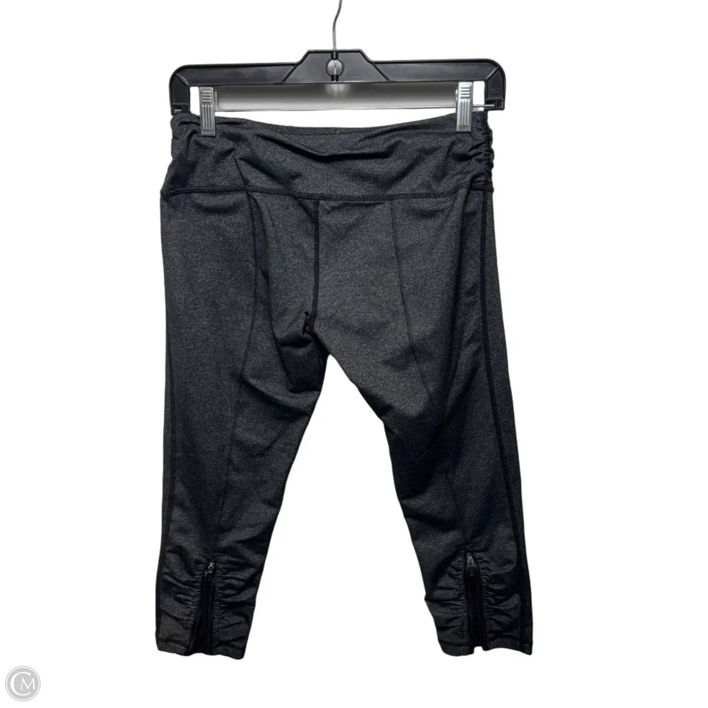 Athletic Capris By Lululemon In Grey, Size: 8