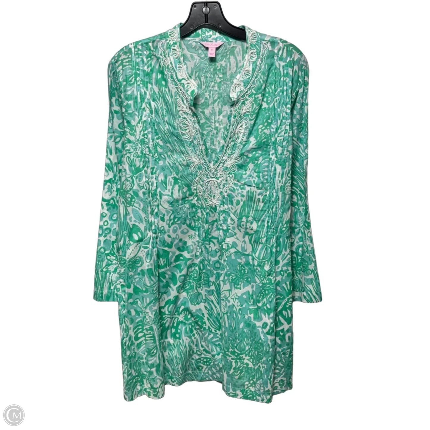 Sarasota Tunic Designer By Lilly Pulitzer In Bungle In The Jungle, Size: XL