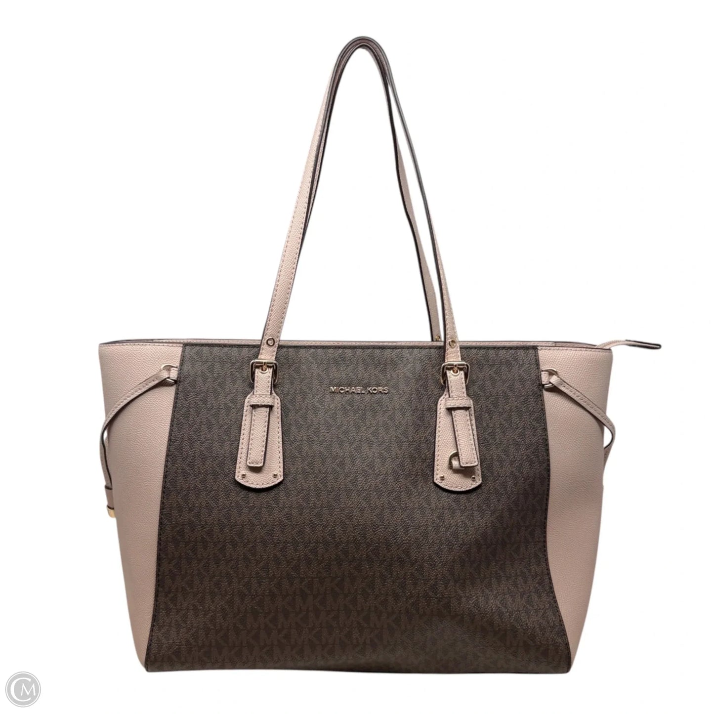 Voyager Logo Tote Bag By Michael By Michael Kors, Size: Large