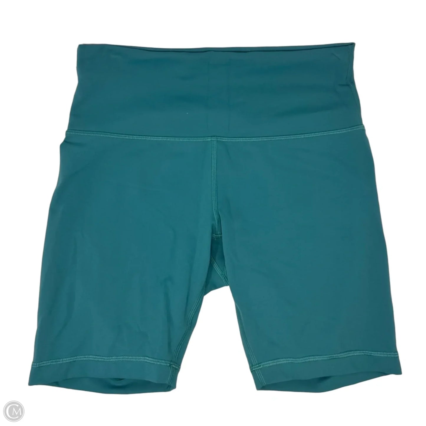 Athletic Shorts By Lululemon In Green, Size: 10