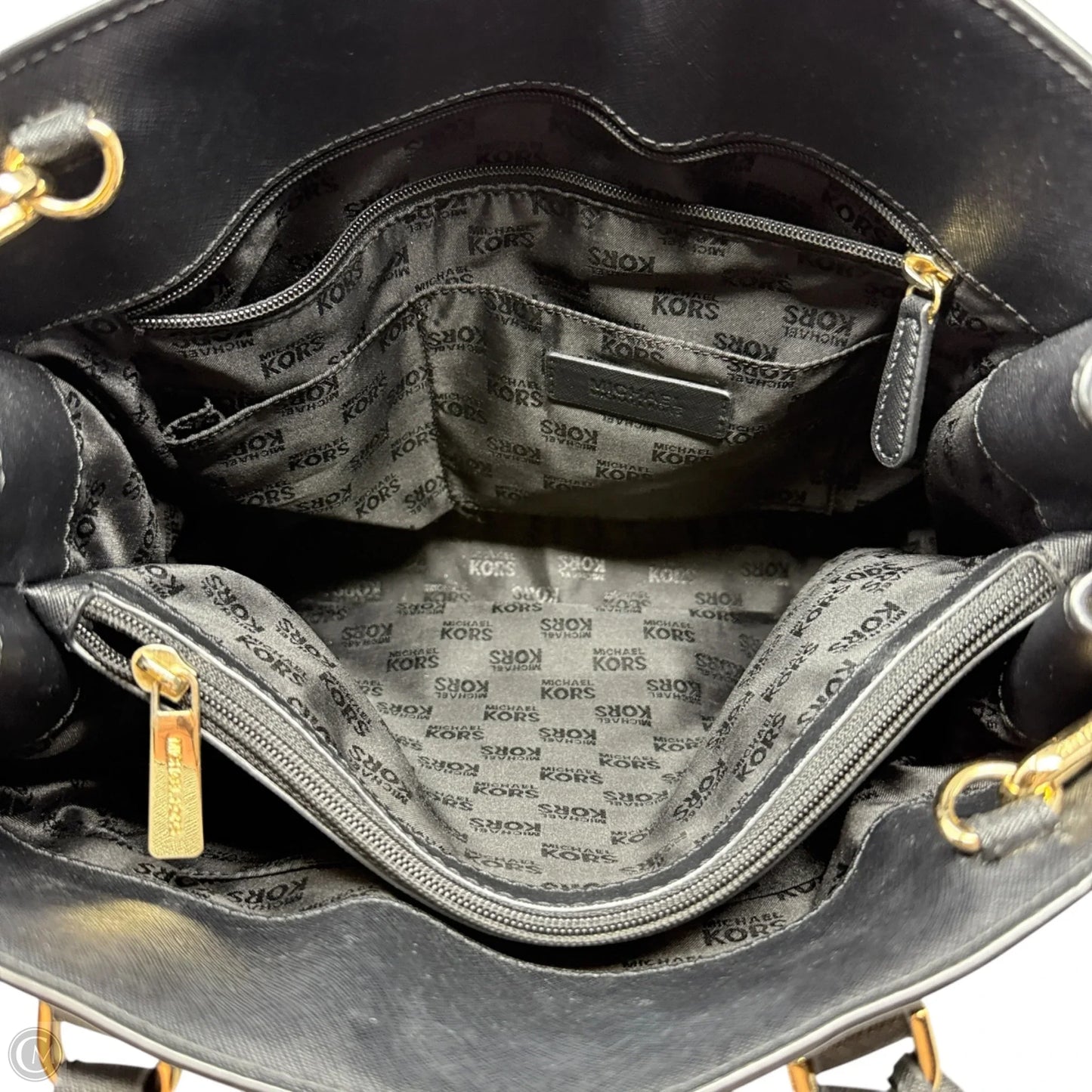 Georgia Saffiano Leather Satchel By Michael By Michael Kors, Size: Medium