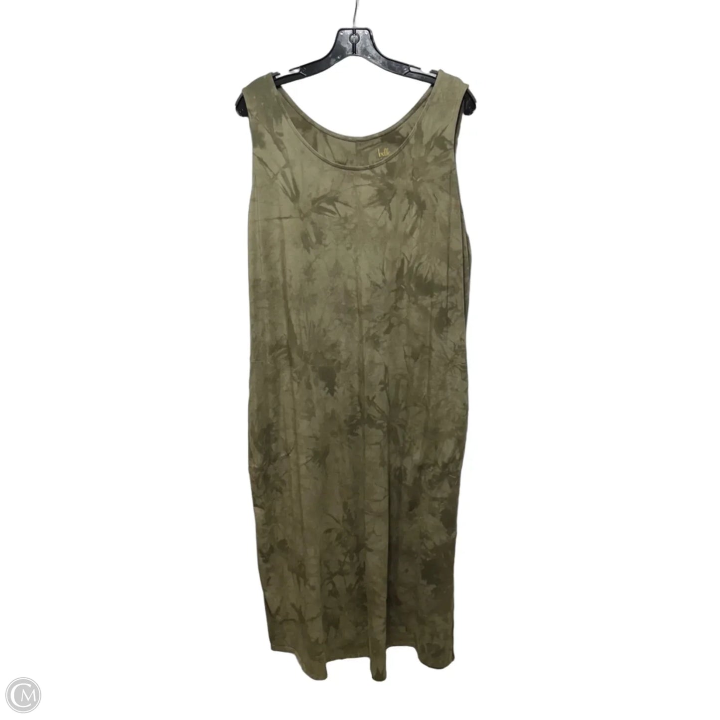 Dress Casual Maxi By Belle By Kim Gravel In Green, Size: XL