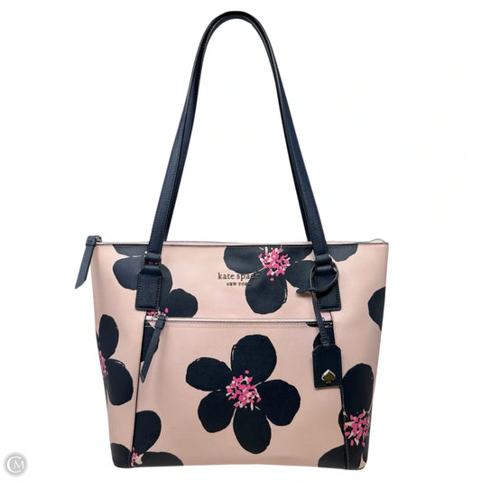 Cameron Grand Flora Pocket Tote Designer By Kate Spade, Size: Large