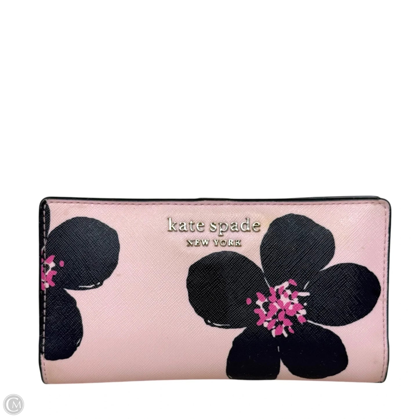 Cameron Grand Flora Bifold Wallet Designer By Kate Spade, Size: Medium