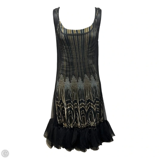 Layered Dress Party Short By Lindi In Black & Green, Size: S