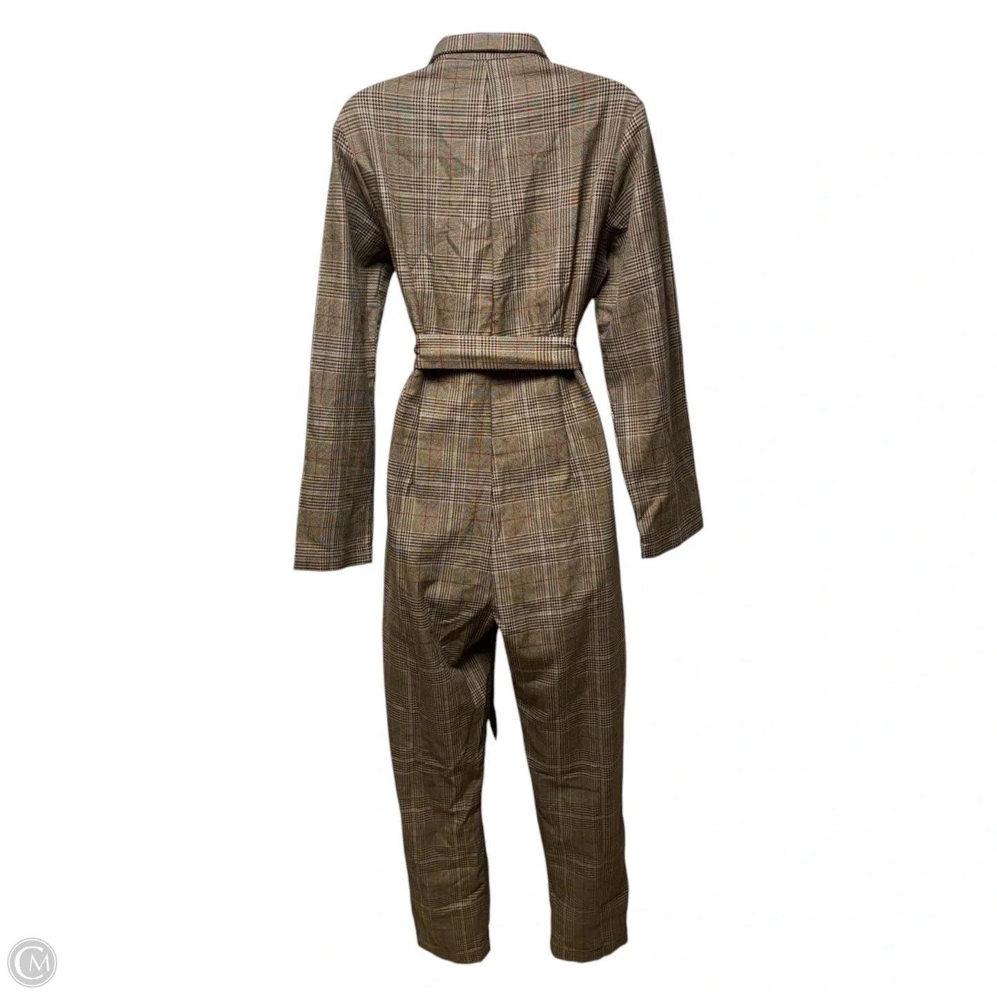The Laura Jumpsuit By Native Youth In Plaid Pattern, Size: S