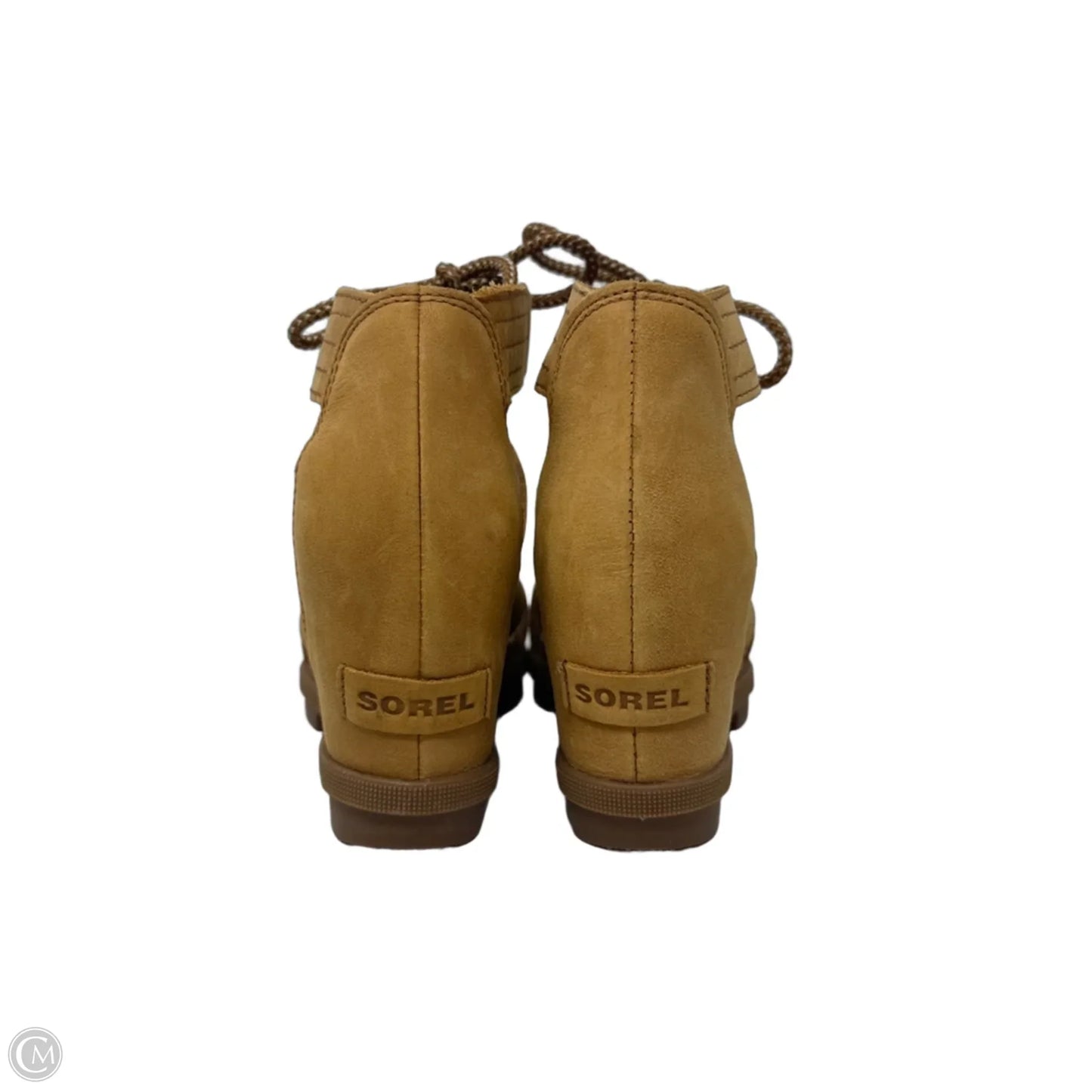 Joanie II Lace Wedge Sandals By Sorel In Brown, Size: 6