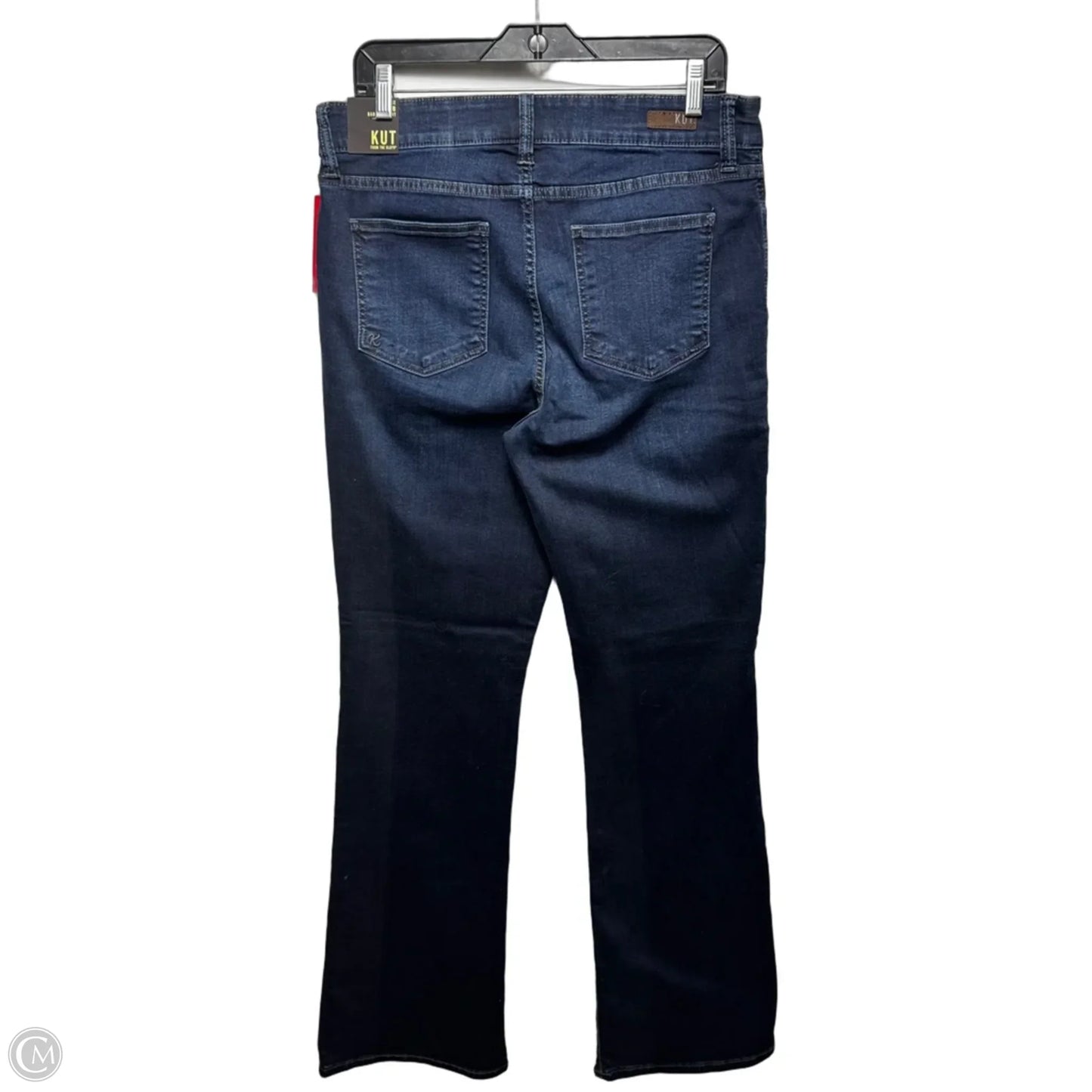 High Rise Fab Ab Baby Bootcut Jeans By Kut In Blue Denim, Size: 12