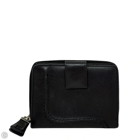Ponera Compact Calf Leather Wallet By Bally, Size: Medium