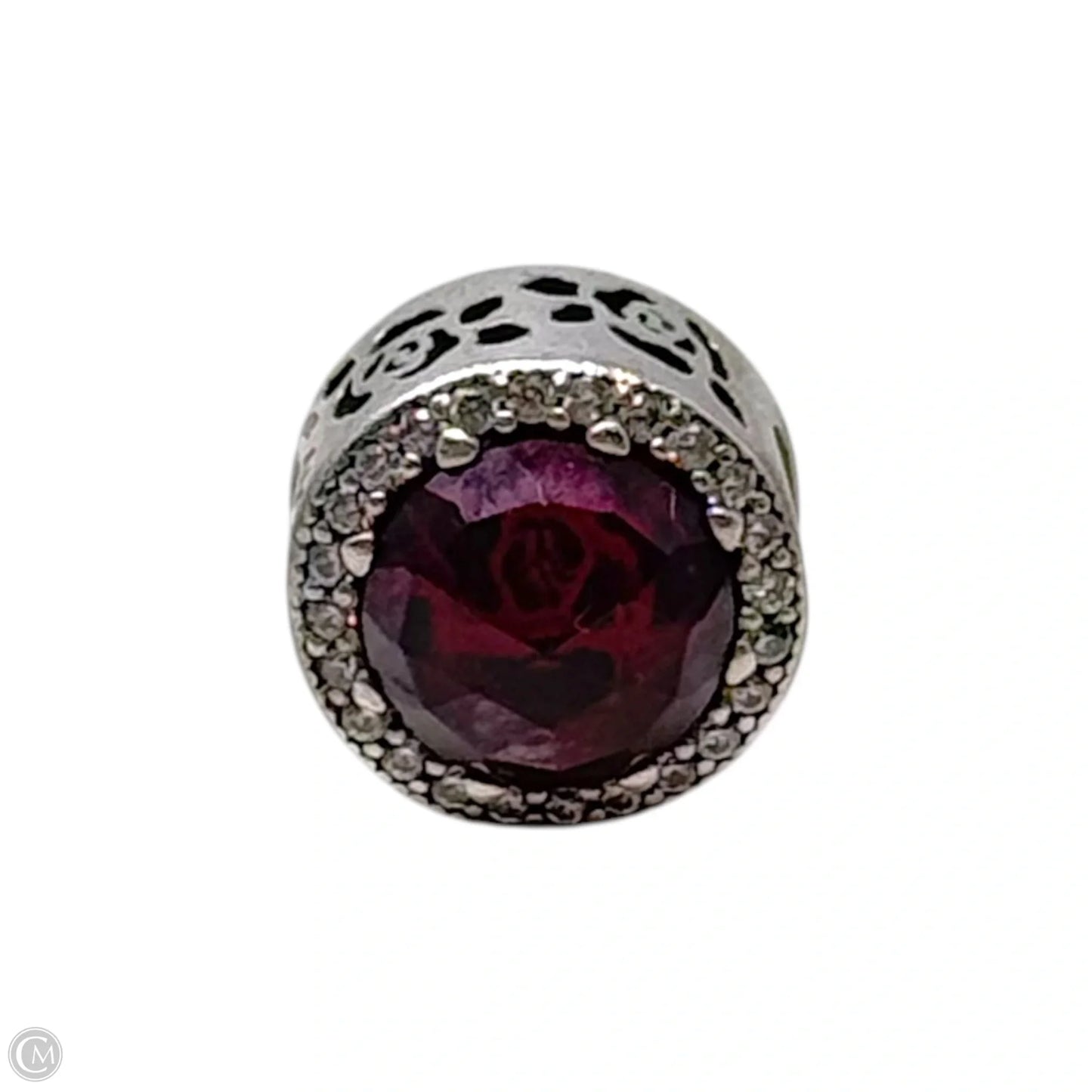 Belle’s Radiant Rose Sterling Silver Bracelet Charm By Pandora x Disney