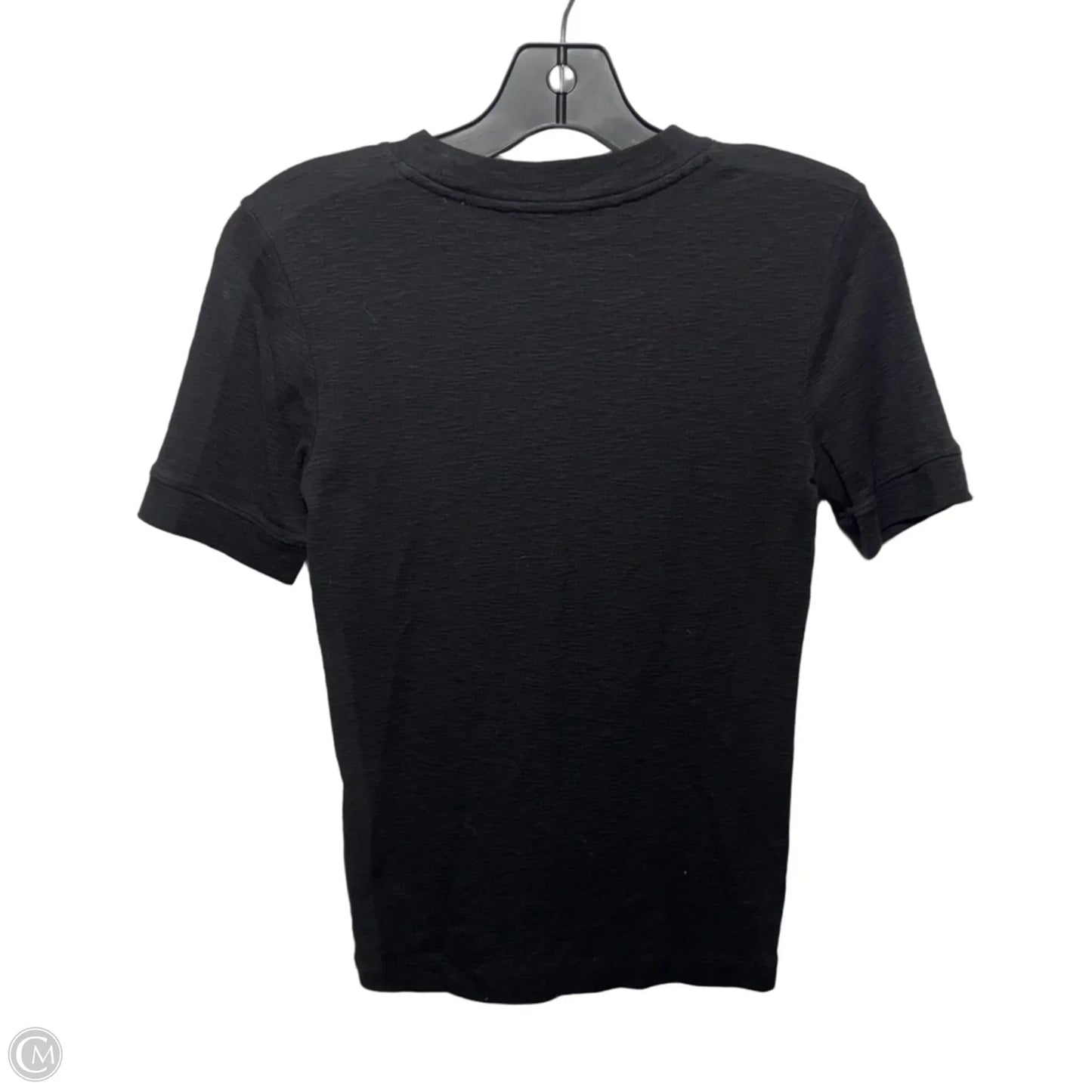 Top Short Sleeve Basic By Vince In Black, Size: M