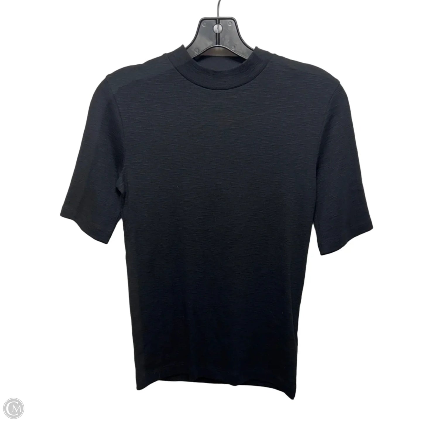 Top Short Sleeve Basic By Vince In Black, Size: M