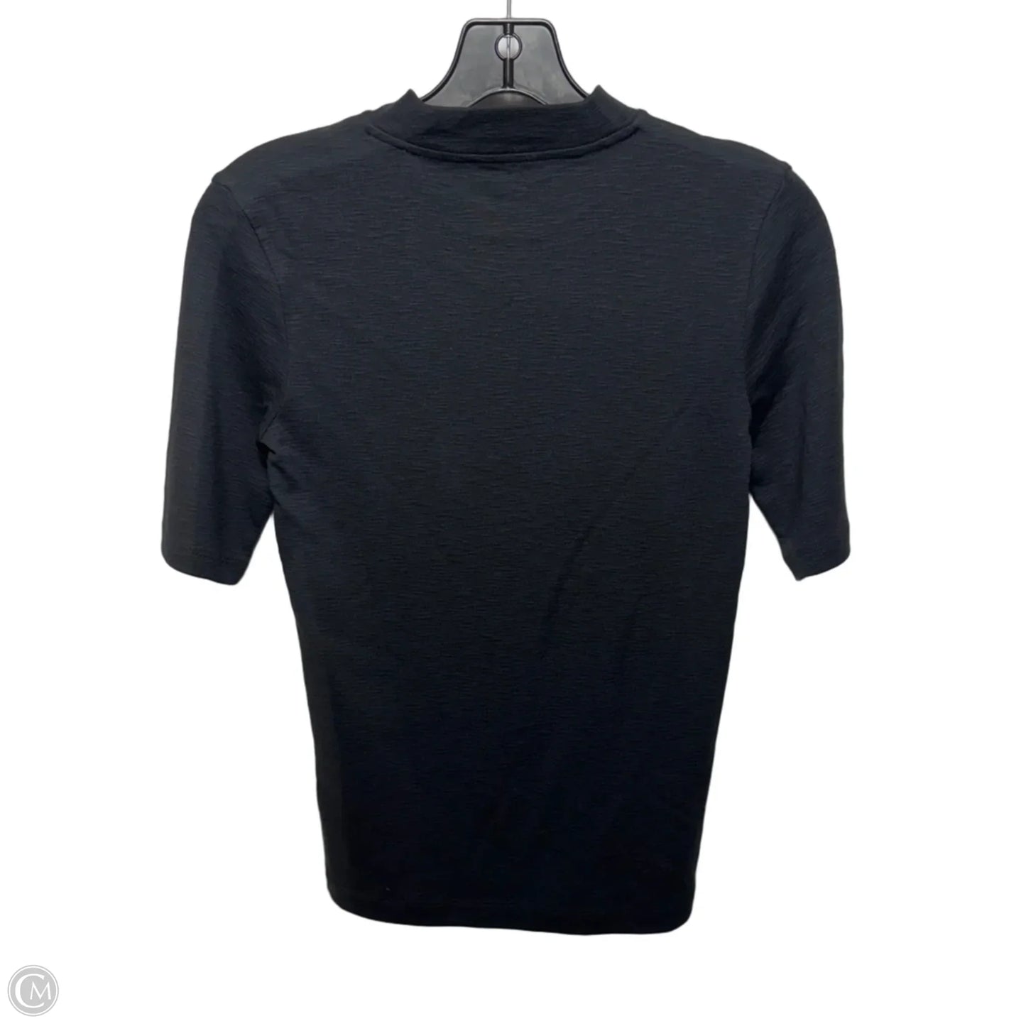 Top Short Sleeve Basic By Vince In Black, Size: M