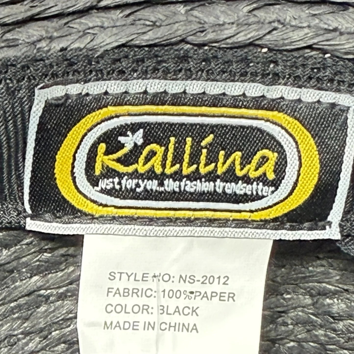 Woven Fedora Hat By Kalina