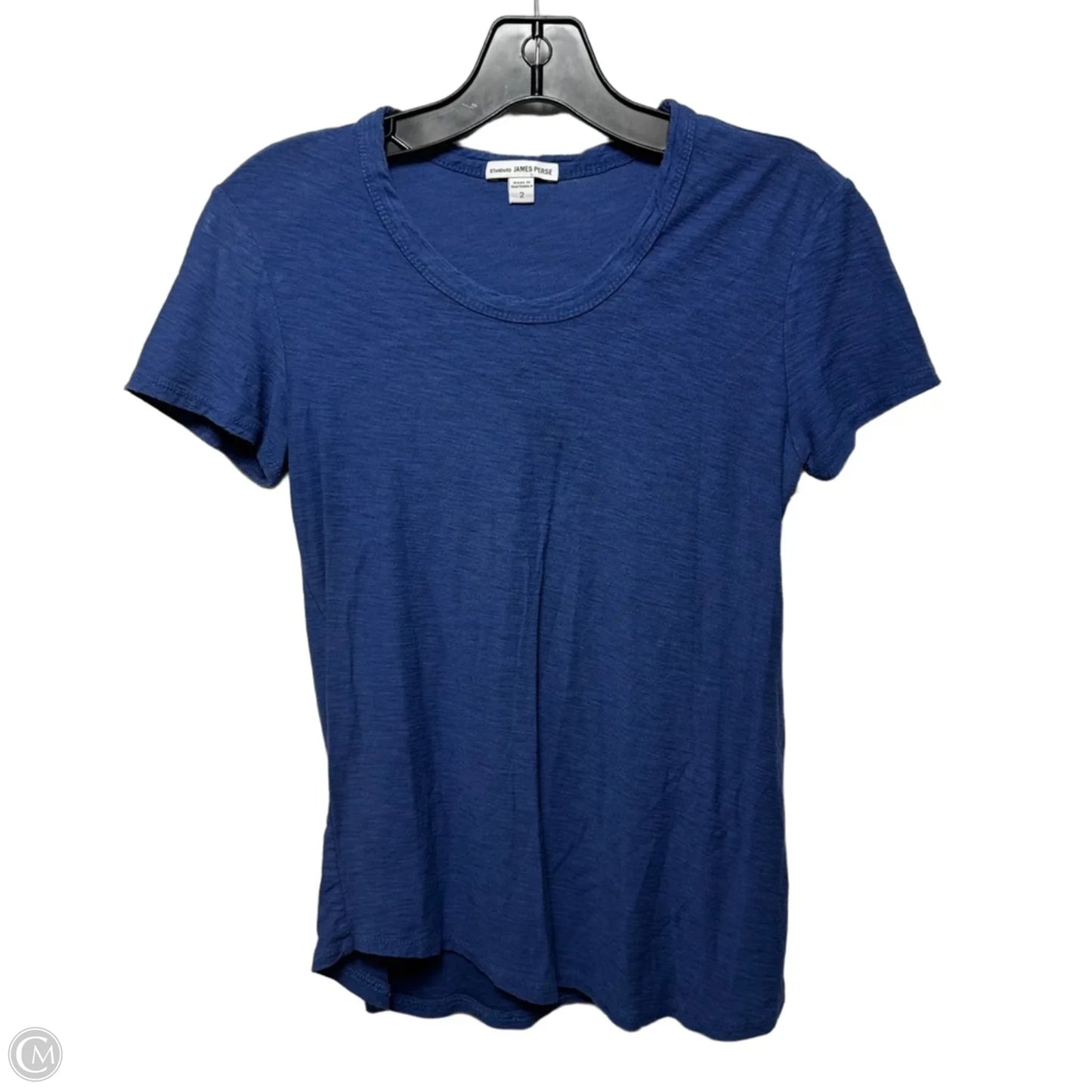 Top Short Sleeve Basic By James Perse In Blue, Size: M