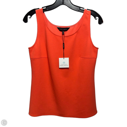 Top Sleeveless By Ming Wang In Orange, Size: Xs