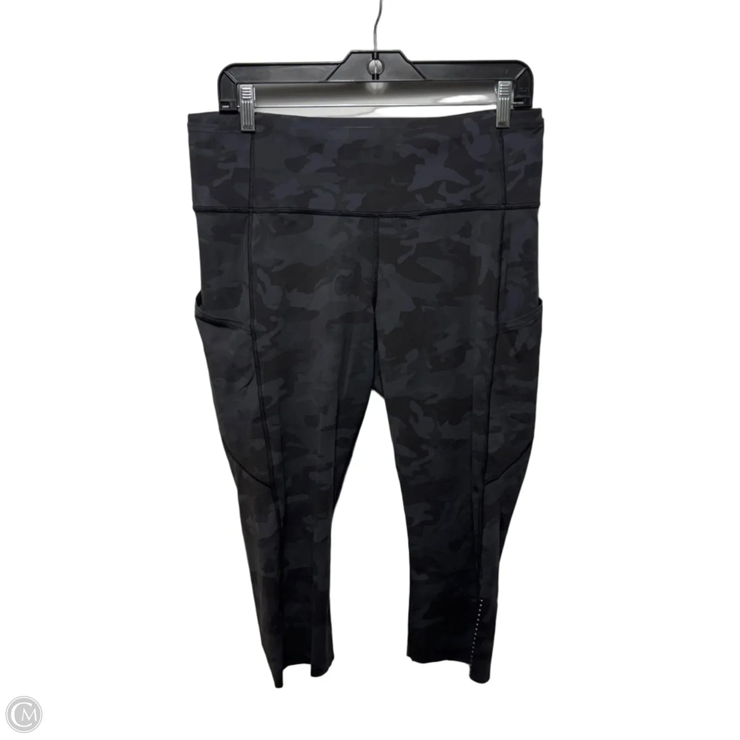 Athletic Leggings By Lululemon In Camouflage Print, Size: 12
