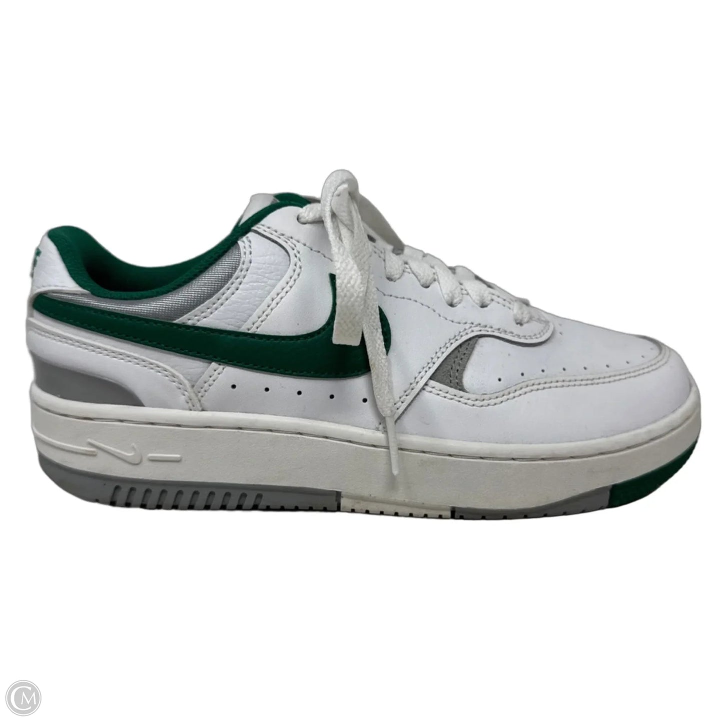 Shoes Athletic By Nike In Green & White, Size: 8