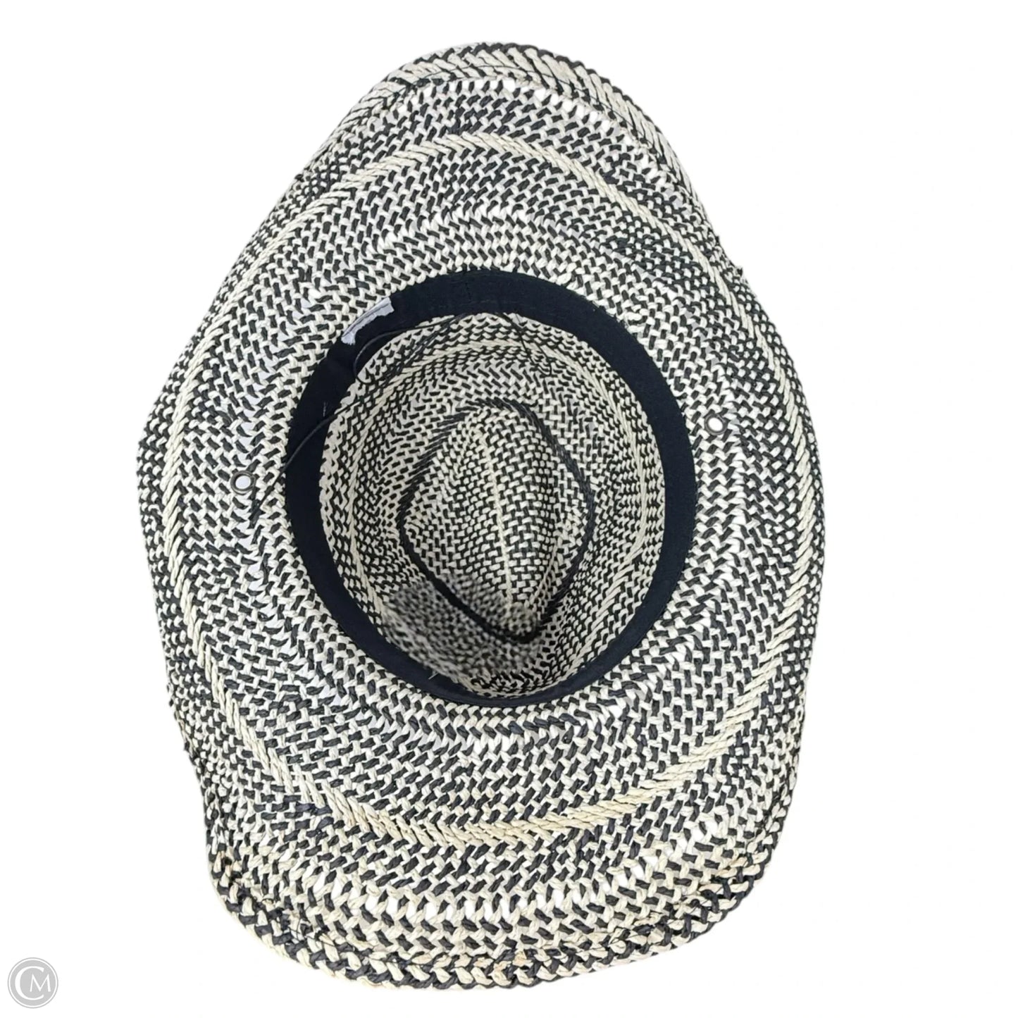 Two Tone Straw Cowgirl Hat